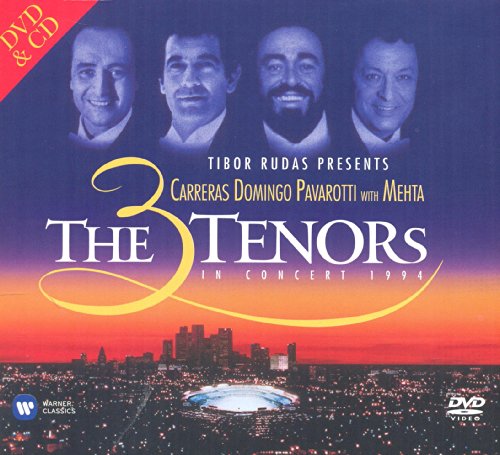 The 3 Tenors: Pavarotti, Domingo, Carreras