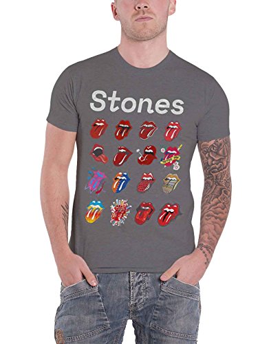 The Rolling Stones T Shirt Tongue Evolution Tour Nuevo Oficial De Los Hombres Size XXL