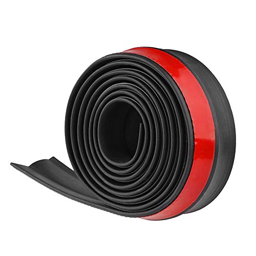 Tiras de ONEVER, de goma, universales y adhesivas, para pegar el parachoques del coche, de 2,5 m de largo y 60 mm de ancho Tiras de ONEVER, de goma, universales y adhesivas, para pegar el parachoques del coche, de 2,5 m de largo y 60 mm de ancho