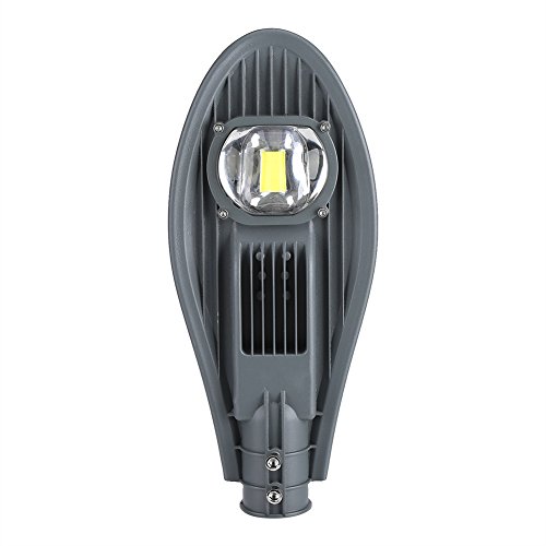 Tnfeeon 13000Lm Farola para Exteriores, LED Lámpara de luz de inundación de Carretera IP65 Reflector de Seguridad Impermeable para Patio Jardín Luces de iluminación(30W Cool White)