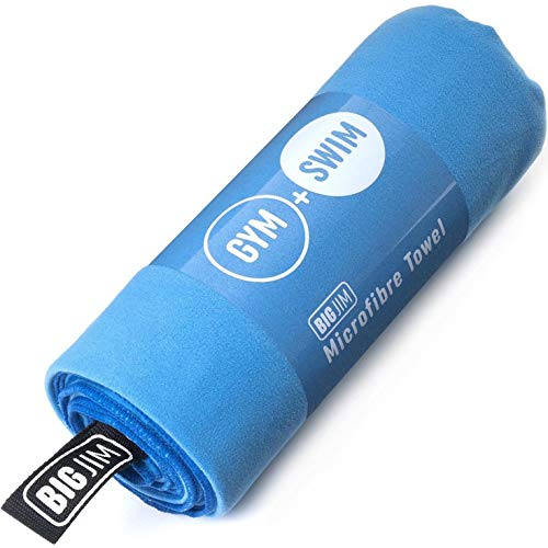 Toalla de Microfibra. EXTRA GRANDE. Toalla Secado Rápido - Absorbente, Compacta, Ligera. Grande para el Gimnasio, Natación, Piscina, Deporte, Viaje, Camping, Excursiones, Playa, Yoga, Pilates, Baño, Ducha | 180 x 90 cm | de Big Jim Toalla de Microfibra. EXTRA GRANDE. Toalla Secado Rápido - Absorbente, Compacta, Ligera. Grande para el Gimnasio, Natación, Piscina, Deporte, Viaje, Camping, Excursiones, Playa, Yoga, Pilates, Baño, Ducha | 180 x 90 cm | de Big Jim