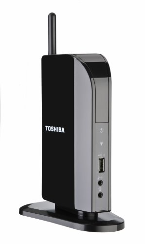 Toshiba Dynadock W20 - Base de conexión para Ordenador portátil (WiFi, USB), Color Negro