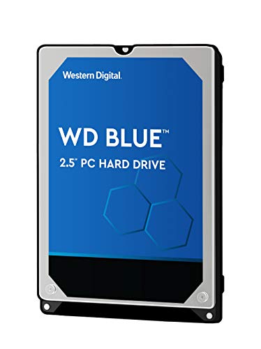 WD Blue Wd5000Lpcx - Disco Duro de 2,5" para Ordenadores Portátiles (500 GB, 5.400 RPM, Sata A 6 GB/S, Caché 16 MB), Metálico