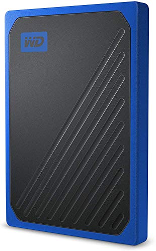 WD My Passport Go 500 GB, disco duro sólido externo - acabado cobalto