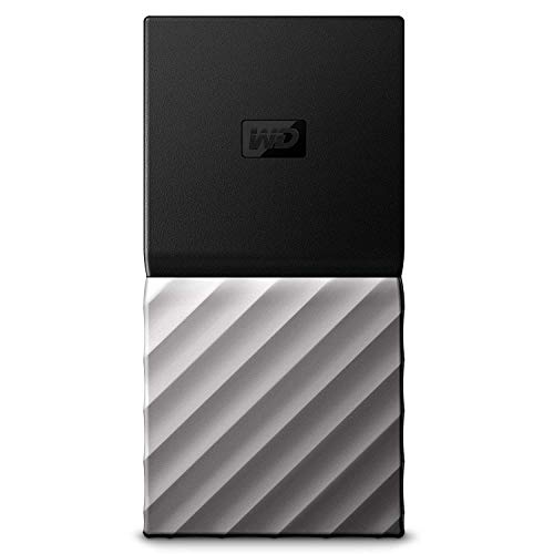 WD My Passport SSD, Almacenamiento portátil de 1TB, Color Negro compatible con PC, Xbox One y PS4