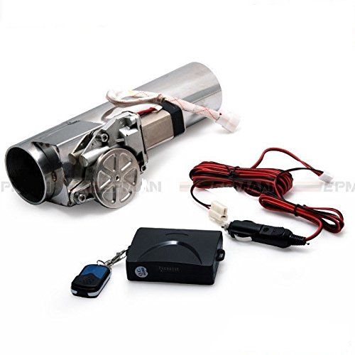 Wosonku 2.5" Type Electric Exhaust Catback Downpipe E-Cutout Valve System Remote Kit