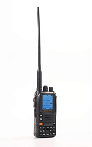 Wouxun KG-UV9D plus Walkie Talkie Profesional Largo Alcance Doble Banda VHF UHF PMR446 Impermeable IP55 Portatil Emisora Radioaficionado con Auricular y el Cable de Programación para Coche/caza, Black