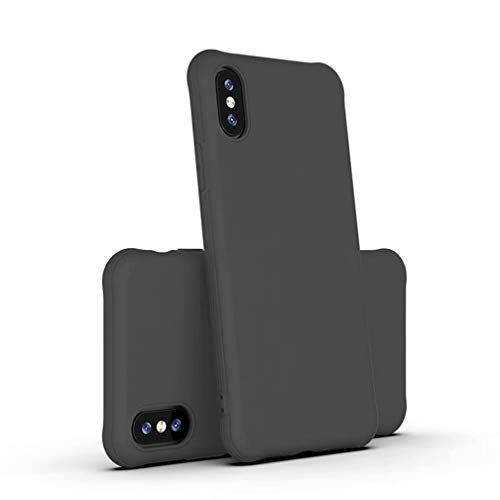 WYRHS Compatible con iPhone XS MAX Funda Suave TPU Silicona,Ultra Delgado Parachoques a Prueba de Golpes Resistente a Los Arañazos Carcasa de Telefono Anti-Caída Caso-Negro WYRHS Compatible con iPhone XS MAX Funda Suave TPU Silicona,Ultra Delgado Parachoques a Prueba de Golpes Resistente a Los Arañazos Carcasa de Telefono Anti-Caída Caso-Negro