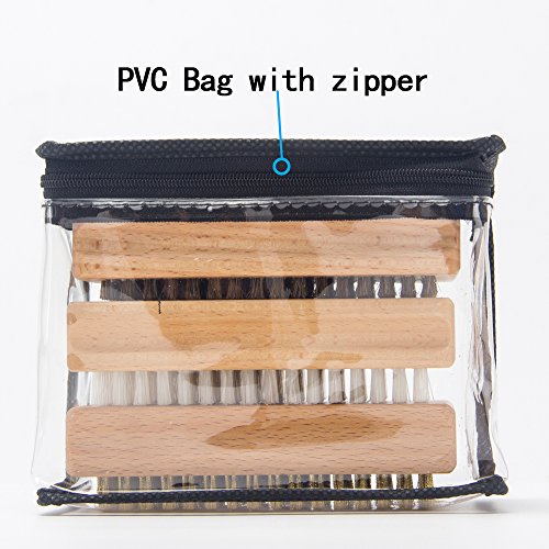 XCMAN Cepillo de Cera de esquí nórdico con la Naturaleza Madera de Haya para esquís y Tablas de Snowboard (cepillos Kit XCMAN Cepillo de Cera de esquí nórdico con la Naturaleza Madera de Haya para esquís y Tablas de Snowboard (cepillos Kit