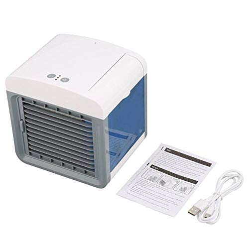 YHSGD Conveniente Ventilador del Enfriador de Aire Acondicionador de Aire Digital portátil Humidificador Space Easy Cool Purifica el Ventilador de enfriamiento de Aire para el hogar