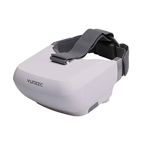 yuneec yuntyskl Skyview FPV gafas para Typhoon H y Tornardo H920 (salida HDMI, puerto USB), color blanco