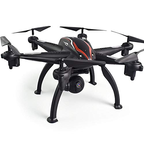 YWXFX Dron GPS Hexacopter L100 de 6 Ejes con cámara 1080P HD Teclas 3D de Desplazamiento / posición / Vuelo 2.4 / 5G helicopter-5G 720P