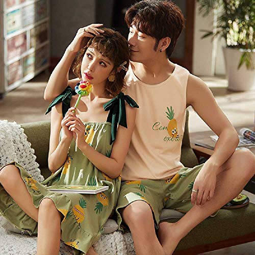 ZHANGNUO Pijama De Pareja, Casual, Suelta, De Manga Corta, Estudiante, Traje De Servicio a Domicilio Femenino, Perezoso, Se Puede Usar Fuera De Macho L / R2409 Garfield Modelo ZHANGNUO Pijama De Pareja, Casual, Suelta, De Manga Corta, Estudiante, Traje De Servicio a Domicilio Femenino, Perezoso, Se Puede Usar Fuera De Macho L / R2409 Garfield Modelo