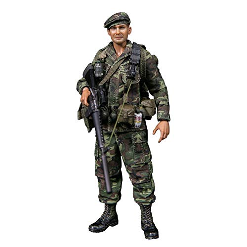 ZSMD 1/12 Figura de acción, Guerra de Vietnam Estadounidense renovada de la Fuerza Marina Las Cifras del Ejército Fuerzas Especiales de acción Hombre Set de Juegos
