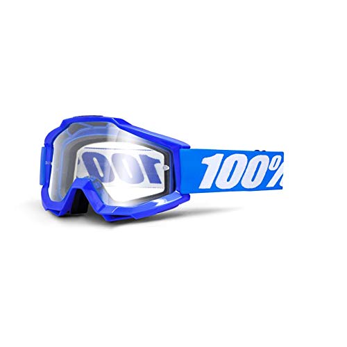 100% ACCURI Goggle Gafas de Sol Accesorios Deportivos, Adulto Unisex, Azul (Blue), Talla Única