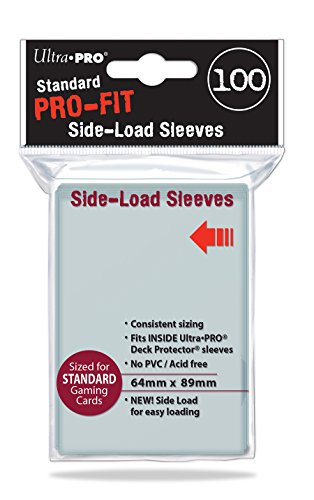 100 Ultra Pro Pro-Fit Standard Side Load Deck Protectors - Inner Sleeves 84649 100 Ultra Pro Pro-Fit Standard Side Load Deck Protectors - Inner Sleeves 84649