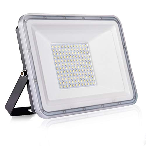 100W Proyector LED exterior IP67 Impermeable Foco exterior 10000 lumen Blanco frío 6500K Iluminación Led Floodlight para jardín garaje estacionamiento almacén Iluminación del paisaje 100W Proyector LED exterior IP67 Impermeable Foco exterior 10000 lumen Blanco frío 6500K Iluminación Led Floodlight para jardín garaje estacionamiento almacén Iluminación del paisaje
