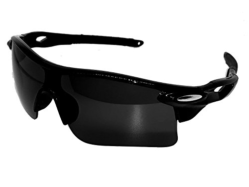 142 VISION Gafas de Sol. Gafas de Ciclismo. Polarizadas. Protección UV400. Fundas rígida y de Tela Incluidas