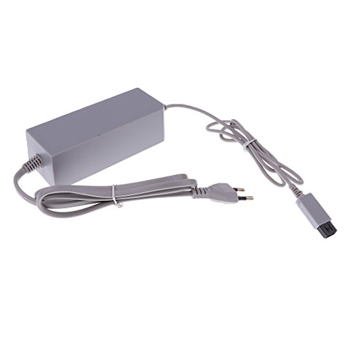 AC Pared Cargador de Adaptador Fuente de Alimentación Para Nintendo Wii Consola Enchufe UE