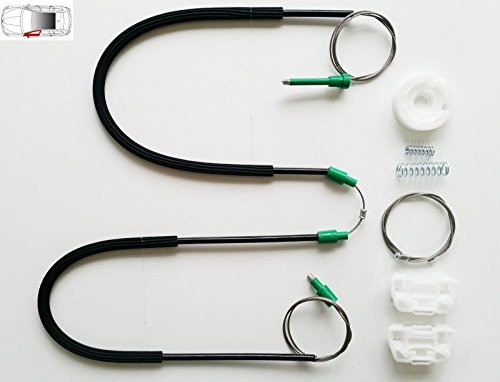 ADAPTABLE Focus Electric Kit de reparación de regulador de la ventana frontal izquierdo, Mk1, 1998 – 2005 ADAPTABLE Focus Electric Kit de reparación de regulador de la ventana frontal izquierdo, Mk1, 1998 – 2005