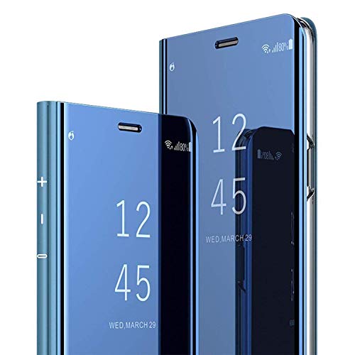 AICase Funda para Samsung Galaxy S8,Samsung Clear View Cover Flip Cover Carcasa,Soporte Plegable,Case de Teléfono para Samsung Galaxy S8