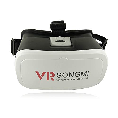 AOOK SONGMI Series 3D VR Auriculares de Realidad Virtual, Gafas VR para 360 Grados inmersivos vídeos/películas/Juegos en 4-5.7" iPhone 5 6s Plus Samsung S6 Edge Note 5 LG G3 G4 Nexus 5 6P