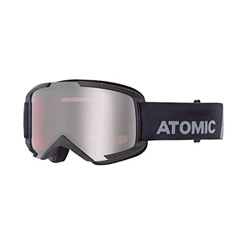 Atomic AN5105854 Gafas de esquí All-Mountain, Unisex, Montura mediana, Marco Live Fit, Savor, Negro/Plateado Flash