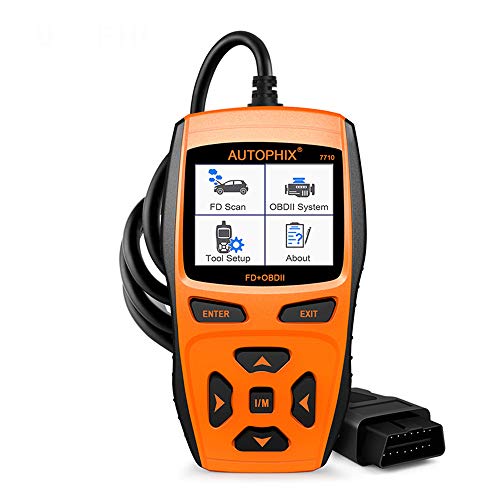 AUTOPHIX 7710 FD + OBDII escáner de Sistema Completo Herramienta de análisis para Ford Lincoln, Mercury y OBDII EOBD Lector de código de avería del Motor AUTOPHIX 7710 FD + OBDII escáner de Sistema Completo Herramienta de análisis para Ford Lincoln, Mercury y OBDII EOBD Lector de código de avería del Motor