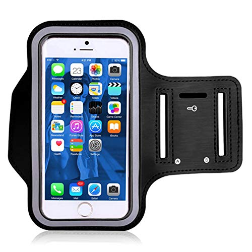 Brazalete Deportivo para Correr Negro Funda Correr Movil para Huawei Mate 20 Lite/P Smart 2019, Xiaomi Mi 8 Lite Mi 9 9T Pro/Pocophone F1 contra Sudor Correa Ajustable con Soporte para Llave Brazalete Deportivo para Correr Negro Funda Correr Movil para Huawei Mate 20 Lite/P Smart 2019, Xiaomi Mi 8 Lite Mi 9 9T Pro/Pocophone F1 contra Sudor Correa Ajustable con Soporte para Llave