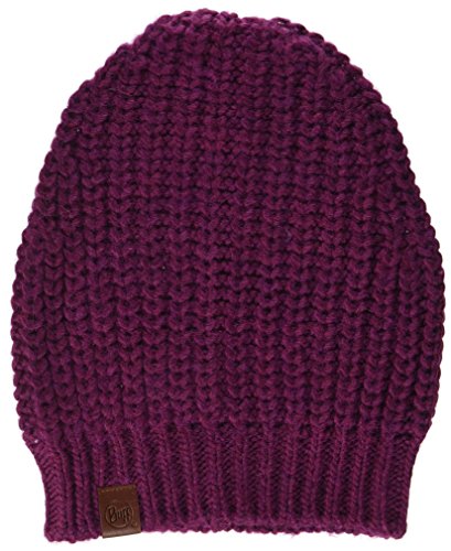 Buff Knitted Hat gribling Gorro, Red Plum, One Size