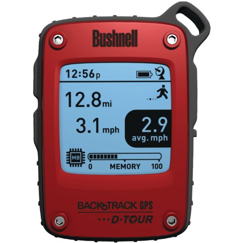 Bushnell 360300 BackTrack D-Tour - Navegador GPS, Color Rojo [Importado de Reino Unido]