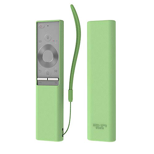 Carcasa de Silicona Antideslizante para Mando a Distancia Samsung BN59-01265A (Luminoso Verde)