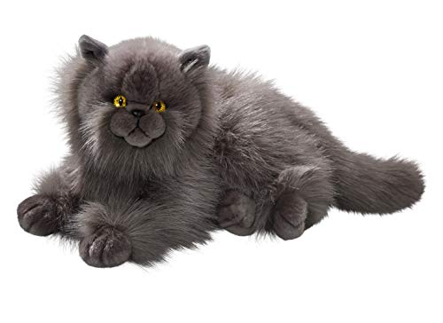 Carl Dick Peluche - Gato Persa Gris (Felpa, 30cm) [Juguete] 3433