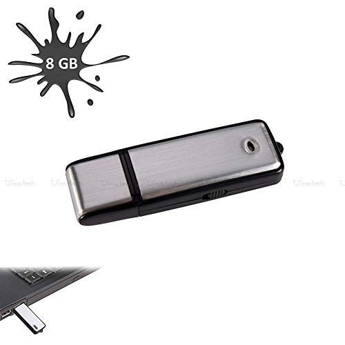 CITTATREND-Grabadora Voz USB MP3 192Kbps Grabador Audio Recorder Ligero Memoria 8GB