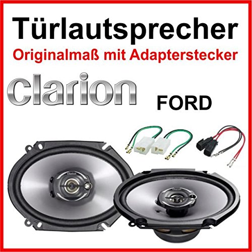 'Clarion 6 x 8 específicamente para Ford Ka StreetKa Frontal Puertas 1996 – 2008