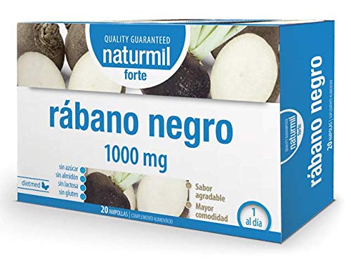Dietmed Rabano Negro Forte 1000Mg. 20Amp. 100 g
