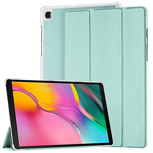 EasyAcc Funda Compatible con Samsung Galaxy Tab A 10.1 2019, Ultra Slim PU Protectora Carcasa con Función de Soporte Compatible con Samsung Galaxy Tab A 10.1 2019 SM-T510/ T515, Verde Menta