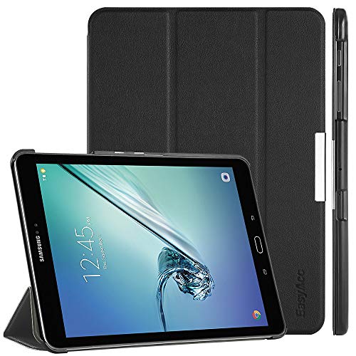 EasyAcc Funda Samsung Tab S2 9.7 Ultra Fina Case Función de Soporte y Auto-Sueño/Estelar para SM-T810/T813/T815/T819 Negro