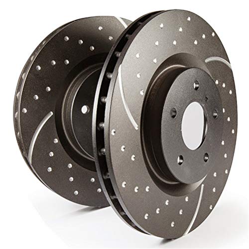 EBC Brakes GD7372 3GD Series Dimpled and Slotted Sport Rotor