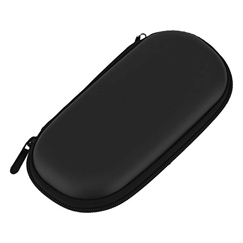 Eboxer Estuche Rígido Protector, Bolsa de Viaje Impermeable y a Prueba de Golpes Carry Pouch con Bolsillo Tipo Malla para Sony PS Vita(Negro)