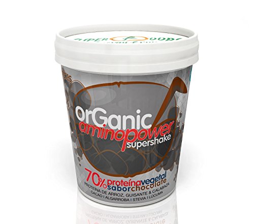 Energy Feelings Organic Aminopower Ecológico 70% de Proteínas con Sabor Chocolate, Tarrina - 250 gr