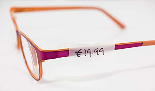 Etiquetas de precio adecuadas para Gafas Marcos Monturas para gafas Monturas para gafas 200 piezas Forma oval