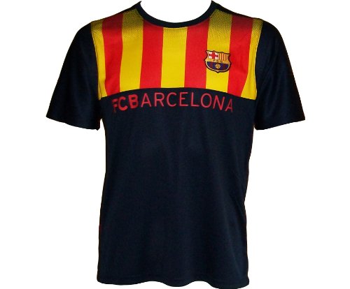 Fc Barcelone Maillot Supporter Barca – Colección Oficial Fútbol Club Barcelona – para Hombre, Talla DE Adulto, Color Azul, tamaño Small