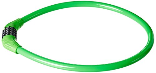 Fischer Cable Antirrobo Fashion, Multicolor, 65 cm, Colores Surtidos (verde/rojo/azul)