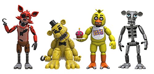 Five Nights at Freddys Pack de 4 Figuras Set (2'') Five Nights at Freddys Pack de 4 Figuras Set (2'')
