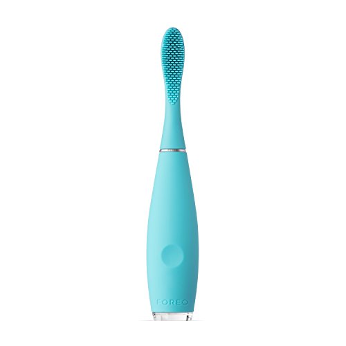 Foreo ISSA 2 Sensitive - Cepillo sónico de dientes eléctrico para niños, color summer sky