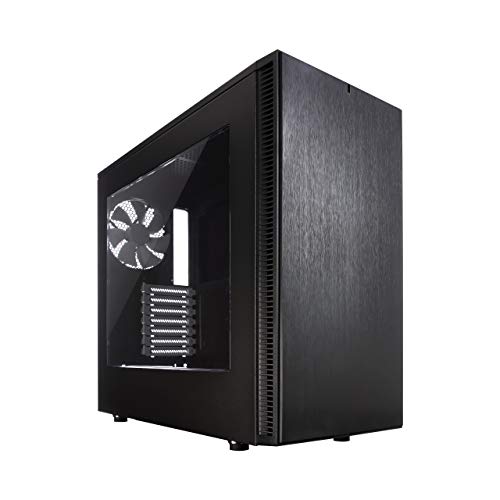 Fractal Design Define S - Window Negro - Caja de Ordenador (PC, Negro, ATX,Micro ATX,Mini-ATX, 18 cm, 45 cm, 30 cm)