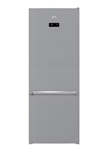 Frigorífico combi - Beko RCNE560E30ZXB, No Frost, 501 L, 192x70 cm, Clase A++, Inox