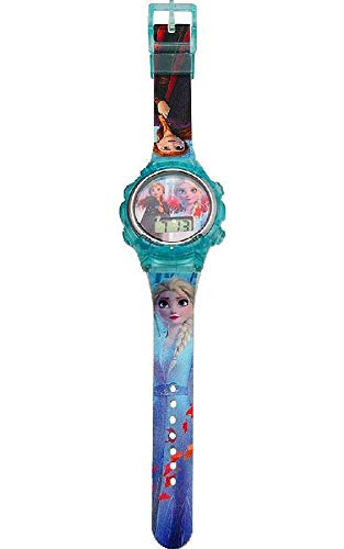 Frozen Reloj Digital 2 Pulsera, Adultos Unisex, Multicolor, Unico