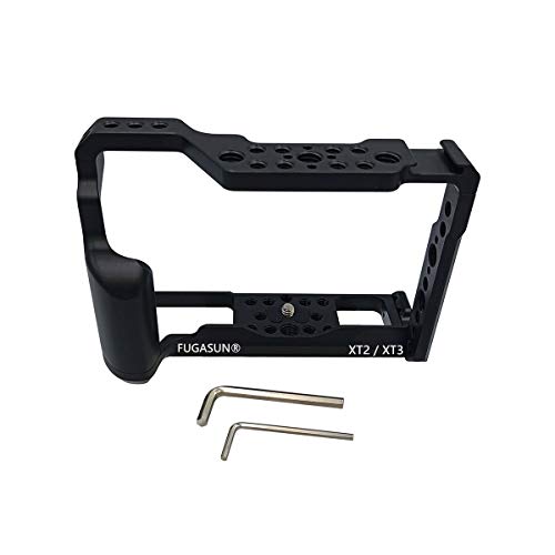 Fuji XT2 Jaula de la cámara XT3 Jaula de la cámara, Jaula de cámara de Seguridad Cerrada Premium XT2 XT3 para cámara Fuji X-T2 X-T3 (Camera Cage) Fuji XT2 Jaula de la cámara XT3 Jaula de la cámara, Jaula de cámara de Seguridad Cerrada Premium XT2 XT3 para cámara Fuji X-T2 X-T3 (Camera Cage)
